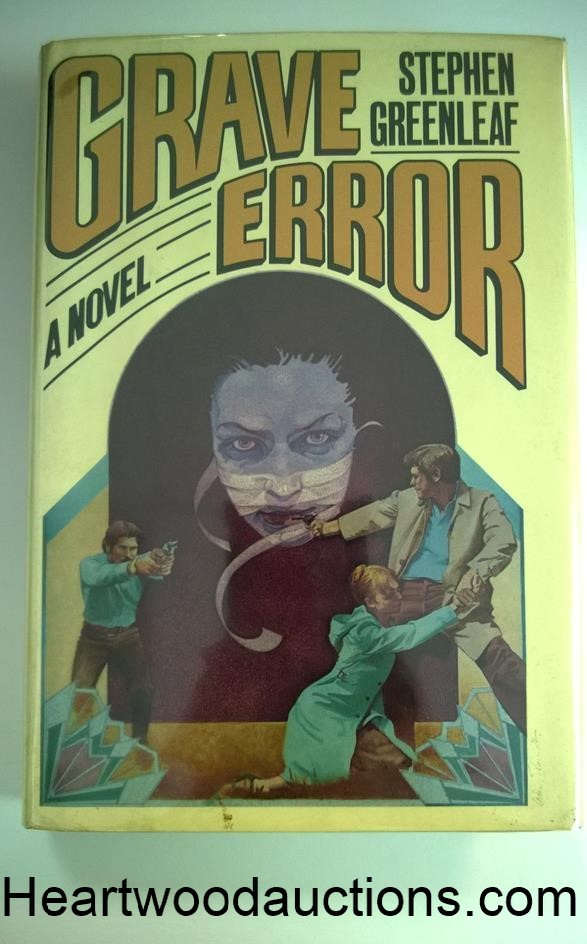 Grave Error by Stephen Greenleaf FIRST 1st John Marshall Tanner Thriller