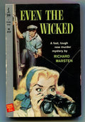 Even the Wicked by Richard Marsten (First Edition) Signed