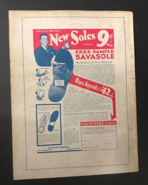 Amazing Stories Sep 1932 Morey Cvr; Jack Williamson