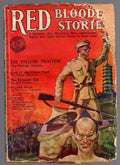 Red Blooded Stories Dec 1928 Oriental Menace Cover Art; VERY SCARCE