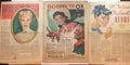 Lot of 3 "The Sunday Novel" 1943/46/49