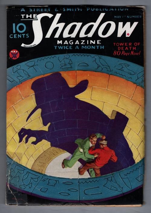 The Shadow May 1 1934 The Tower of Death; Rozen Cvr; Lovell; Ernst