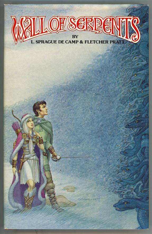 Wall of Serpents by L. Sprague De Camp Signed, Limited - High Grade
