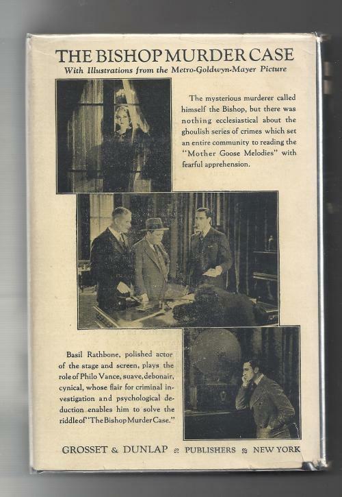 The Bishop Murder Case by S.S. Van Dine Photoplay