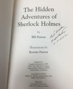The Hidden Adventures of Sherlock Holmes by Bill Paxton (First Edition) Signed