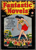 Fantastic Novels Sep 1940 Ray Cummings People of the Golden Atom  - Pulp