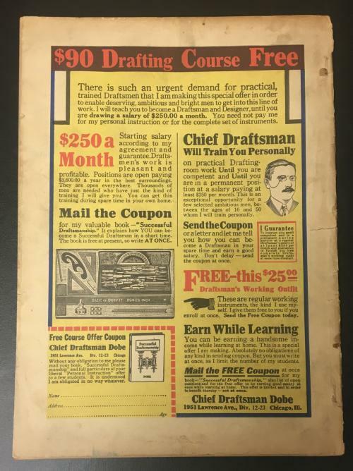 Dream World Mar 1924 Pulp Dorothy Wegman cover model; Leo Sielke cover artist