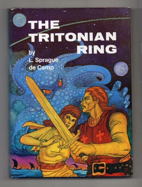 The Tritonian Ring by L. Sprague de Camp (Illustrated) J. Cawthorn, G. Barr