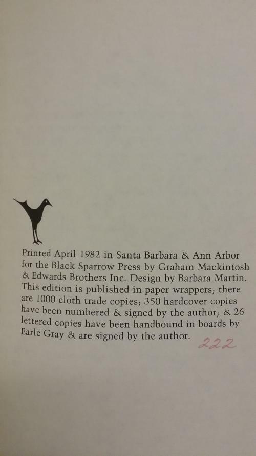 The Spider's House by Paul Bowles (Limited Edition) Signed Copy #222