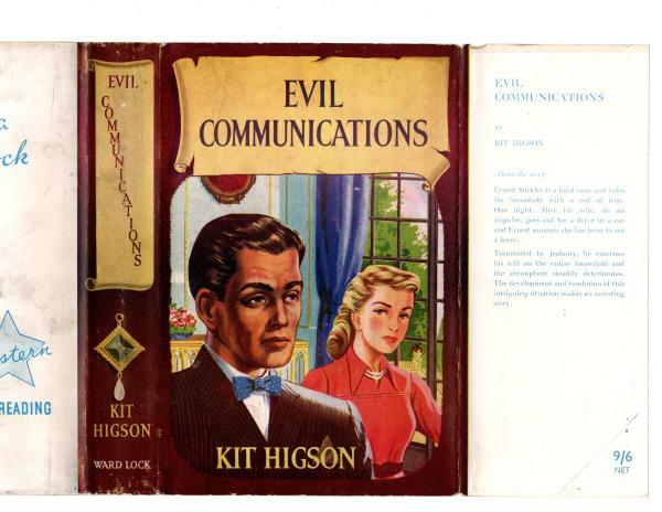 Evil Communications by Kit Higson (First Edition) Ward File Copy