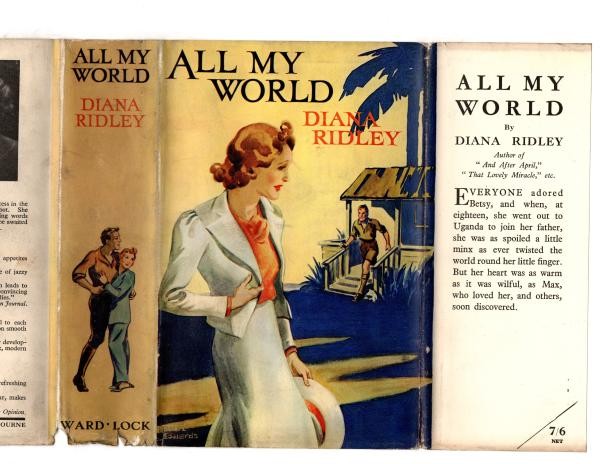All My World by Diana Ridley (First Edition) Ward Lock File Copy