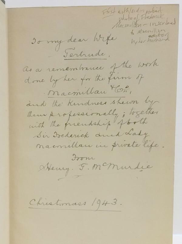 The House of Macmillan (1843-1943) by Charles Morgan