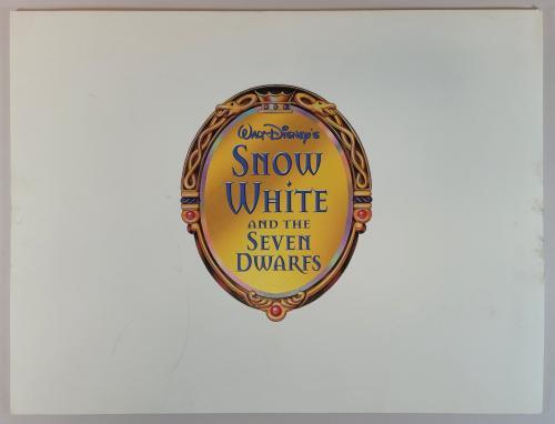 Snow White and the Seven Dwarfs Lithograph Portfolio & Theater Cards