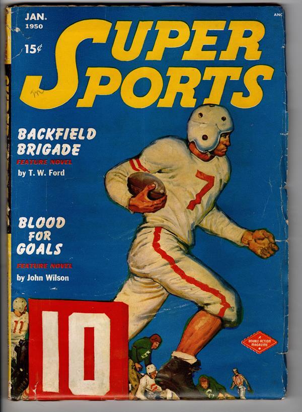 Super Sports Jan 1950 Football cover