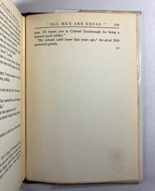 Jimgrim and Allah's Peace by Talbot Mundy (1st Edition) Scarce Variant