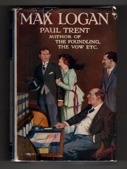 Max Logan by Paul Trent (First Edition) Publisher's Archive Copy