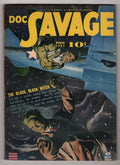 Doc Savage Mar 1943 "The Black, Black Witch"; E. Clarke Cover - Pulp