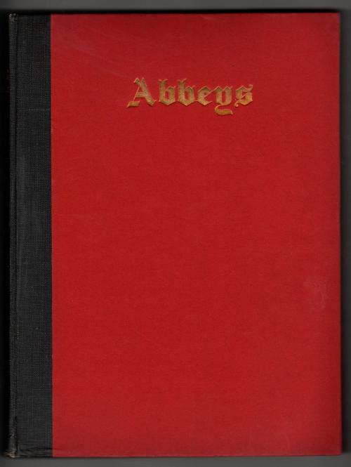 Abbeys by M.R. James A. Hamilton Thompson (Second Impression)
