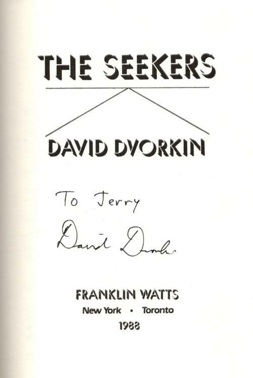 The Seekers by David Dvorkin (First Edition) Signed