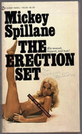 The Erection Set by Mickey Spillane (First Printing) Signed