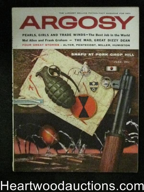 "Argosy", June 1959,  Dillinger, Dizzy Dean - High Grade