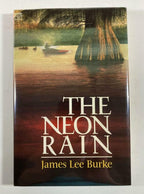 The Neon Rain by James Lee Burke (First UK Edition) Signed