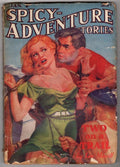 Spicy Adventure Stories" January 1938 GGA Bondage Cover