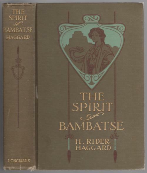 The Spirit of Bambatse by H. Rider Haggard (First U.S. Edition)