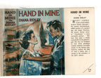 Hand in Mine by Diana Ridley (First Edition) Abbey Cvr, File Copy