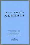 Nemesis by Isaac Asimov (Uncorrected Proof) - High Grade