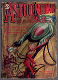 Astounding August 1930 Wesso Cvr; Clayton Issue; Leinster; Burks; Rousseau