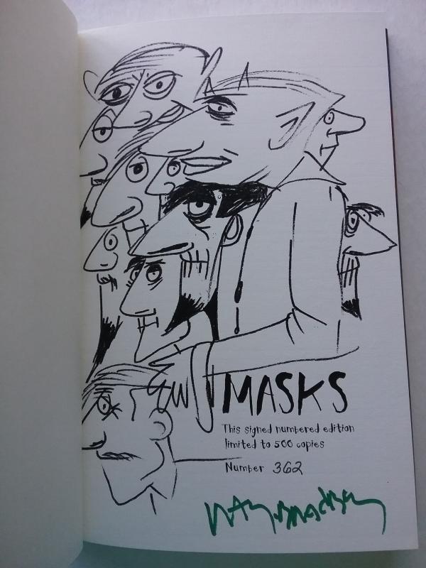 Masks by Ray Bradbury (First Edition) Limited Signed Copy #362