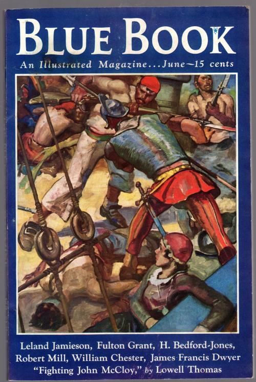 Blue Book Jun 1936 William Chester "Kioga of the Wilderness" 3/7