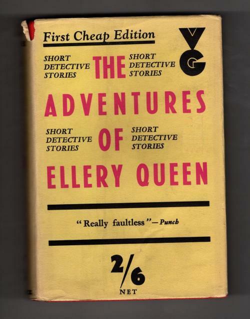 The Adventures of Ellery Queen: Problems in Deduction (Gollancz) File Copy