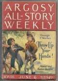 Argosy June 6 1925 Paul Stahr Cvr; Clarence E. Mulford