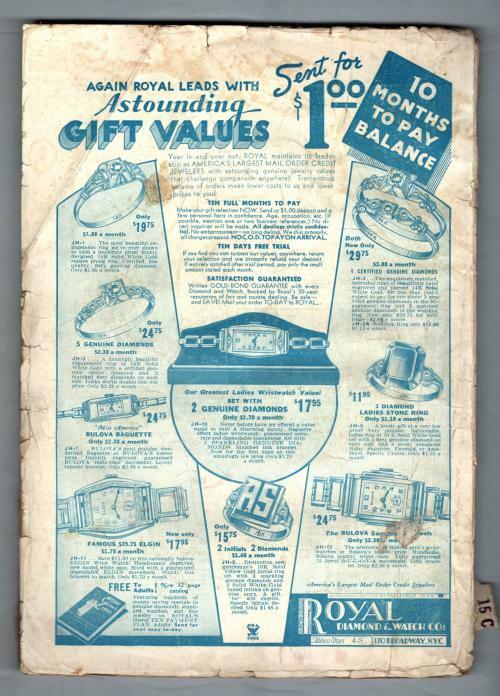 All-America Sports Magazine Mar 1935 Pulp Basketball Cvr; Edgar Daniel Kramer