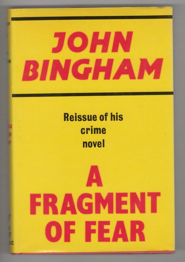 A Fragment of Fear by John Bingham (File Copy)