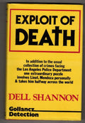 Exploit of Death by Dell Shannon (First UK Edition) Gollancz File Copy