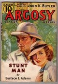 Argosy Sep 25, 1937 Hollywood Stunt Man Cover