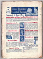 Undercover Detective Dec 1938 1st Issue, GGA Cvr, Richard Ariel - Pulp