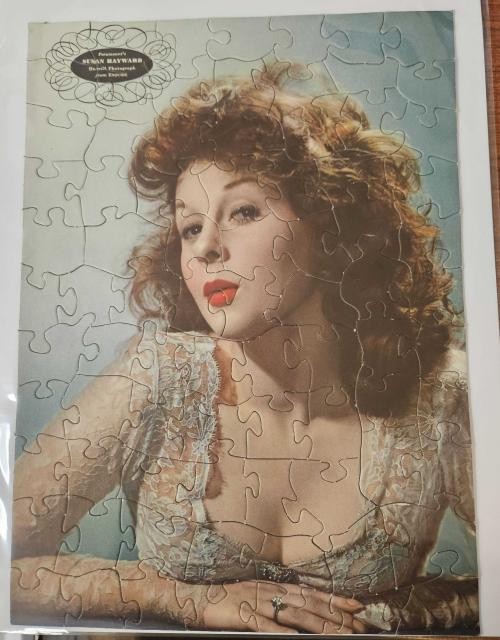 1943 Esquire Susan Hayward Puzzle