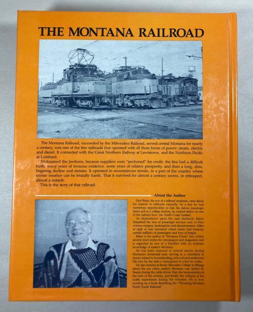 The Montana Railroad, Alias: The Jawbone by Don Baker (First Edition)