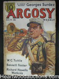 Argosy Oct 16, 1937 George Surdez, Foreign Legion Cvr, W.C. Tuttle