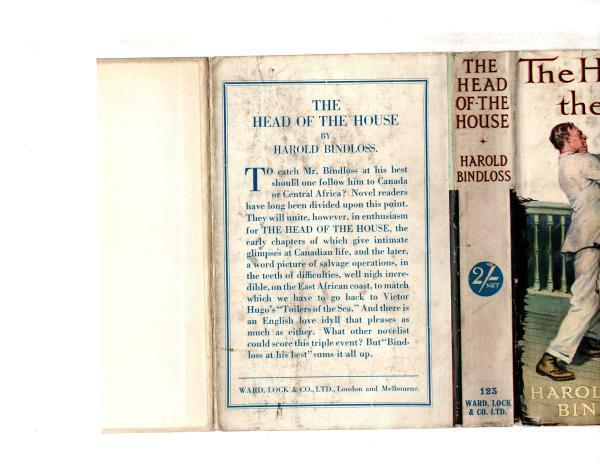 The Head of the House by Harold Bindloss (Ward Lock File Copy)