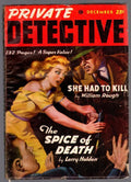 Private Detective" December 1950 GGA Cvr, William Rough, Larry Holden