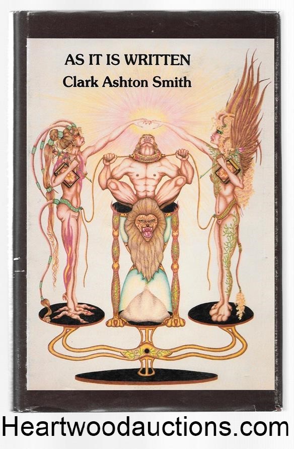 As It Is Written by Clark Ashton Smith SIGNED Krupowicz- High Grade