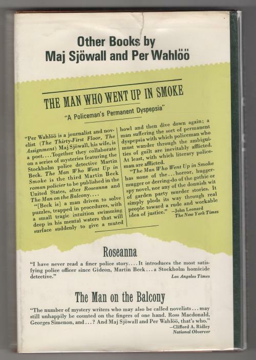 The Laughing Policeman by Maj Sjowall & Per Wahloo (First Edition)