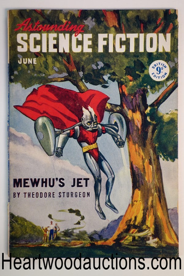 Astounding (British) June 1947 Ted Sturgeon, Clifford  Simak, George O. Smith