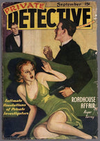 Private Detective Sep 1939 GGA Gun Cvr, Roger Torrey - Pulp