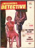 Smashing Detective Jul 1956 Good Girl Cover Art